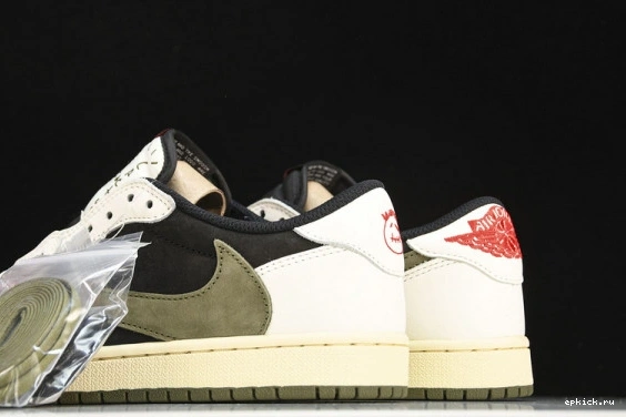 Rep EP Jordan 1 Retro OG SP Scott Low DZ4137-106 Travis Olive 1225